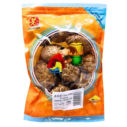 Lao Zi Hao Premium Shiitake Mushroom (FaKu)-老字號茶花菇-100g-MSH326