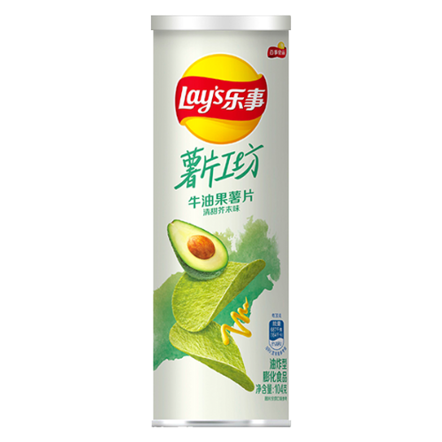 Lay's Potato Crisps - Avocado Wasabi-樂事薯片-芥末牛油果味-104g-SNACLA204