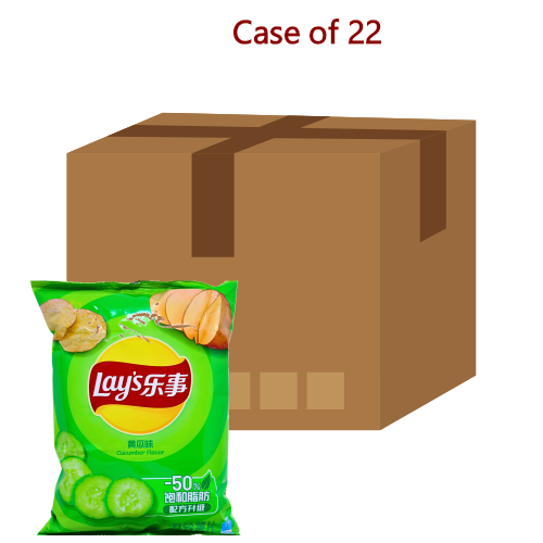 Load image into Gallery viewer, Lay's Potato Crisps - Cucumber-樂事薯片-黃瓜味-70g-SNACLA101-22
