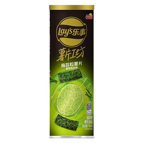Lay's Potato Crisps - Roasted Seaweed-樂事薯片-香烤海苔味-104g-SNACLA202