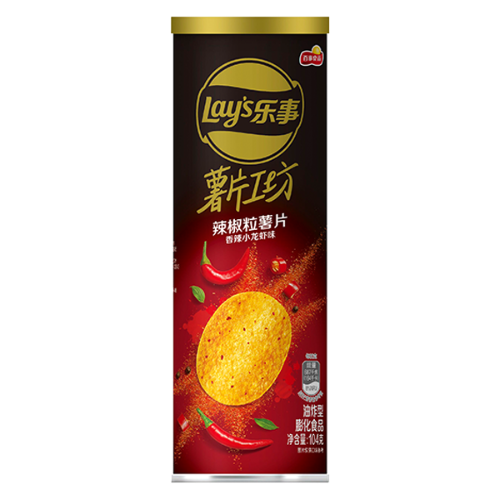 Lay's Potato Crisps - Spicy Crayfish-樂事薯片-香辣小龍蝦味-104g-SNACLA203