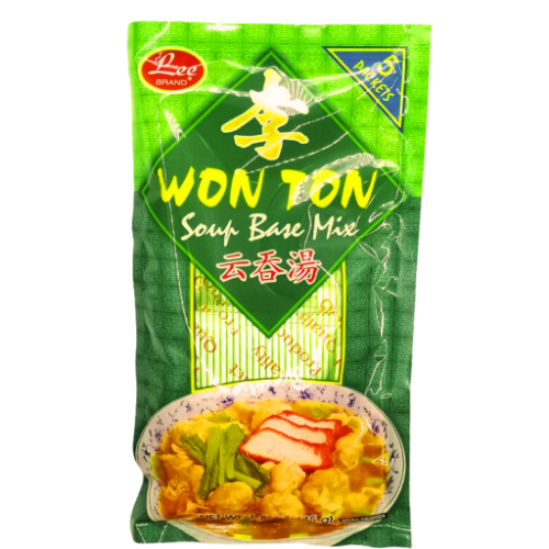 Lee Brand Won Ton Soup Base Mix (Sachets)-李牌云吞湯-5_9g-STK203