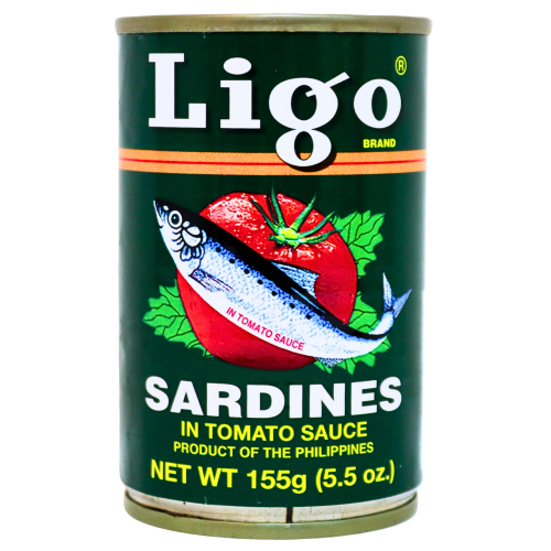 Ligo Sardines in Tomato Sauce-力高茄汁沙丁魚-155g-TFISH424