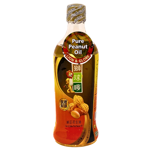 Lion & Globe Peanut Oil-獅球嘜花生油-600ml-OIL301