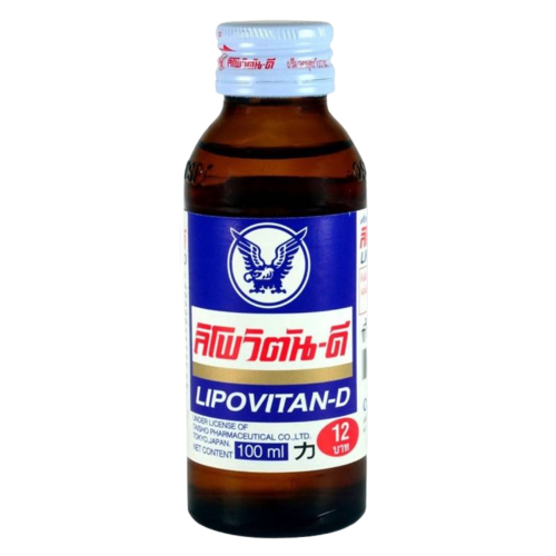 Lipovitan-D Thai Energy Drink-泰國力保健能量飲料-100ml-DRILI101