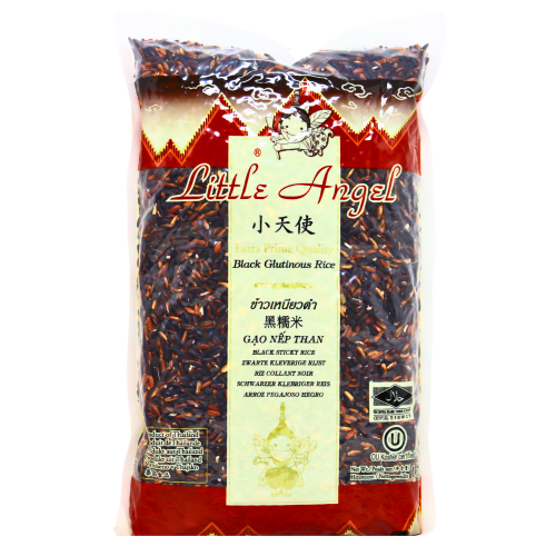 Little Angel Black Glutinous Rice-小天使黑糯米-1kg-RIC422