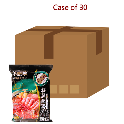 Little Sheep Hot Pot Soup Base - Hot-小肥羊火鍋湯料（辣湯）-235g-STK102-30
