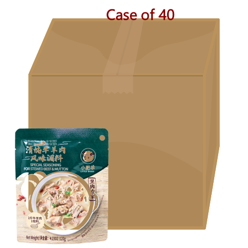 Little Sheep Stewed Beef and Mutton Seasoning-小肥羊清燉牛羊肉風味調味料-120g-SEA378-40