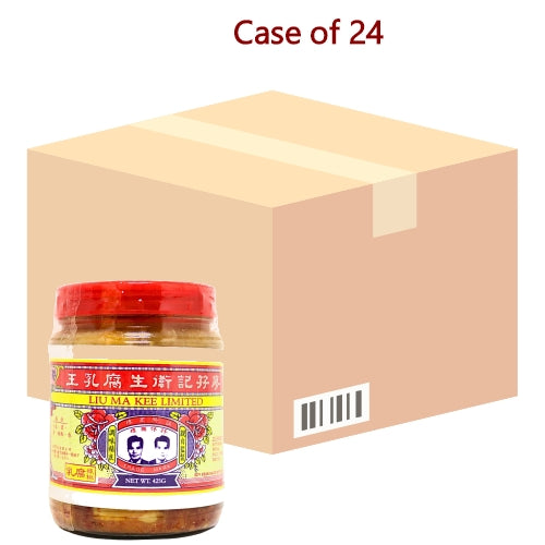 Liu Ma Kee Fermented Chilli Bean Curd-廖孖記辣腐乳-425g-BCURD246-24