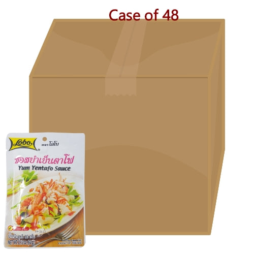 갤러리 뷰어에 이미지 로드, Lobo Yum Yentafo Sauce-泰式甜辣醬-60g-SAULO103-48
