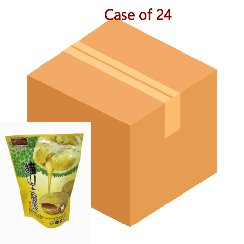 Loke Kee Musang King Durian Biscuit - 132g-新樂記貓山王榴蓮餅-132g-BISLK103-24