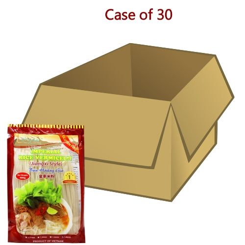 Longdan 1.8mm Imperial Jiangxi Style Rice Vermicelli-皇家米粉(特粗江西)-400g-NOO334-30