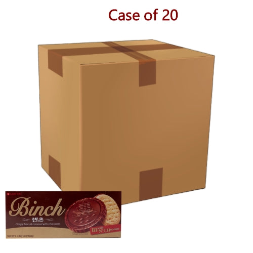 Load image into Gallery viewer, Lotte Binch-樂天巧克力餅乾-102g-SNACLO117-20
