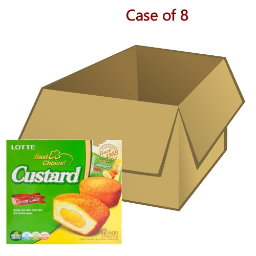 Lotte Custard Cream Cakes (12)-樂天奶皇蛋糕-12_23g-SNACLO100-8