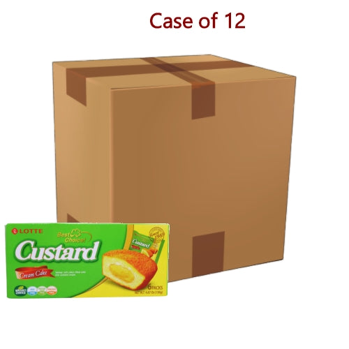 Lotte Custard Cream Cakes (6)-樂天奶皇蛋糕-6_23g-SNACLO101-12