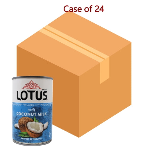 Load image into Gallery viewer, Lotus Coconut Milk (81% Coconut)-蓮花牌泰國椰奶-400ml-COC219-24
