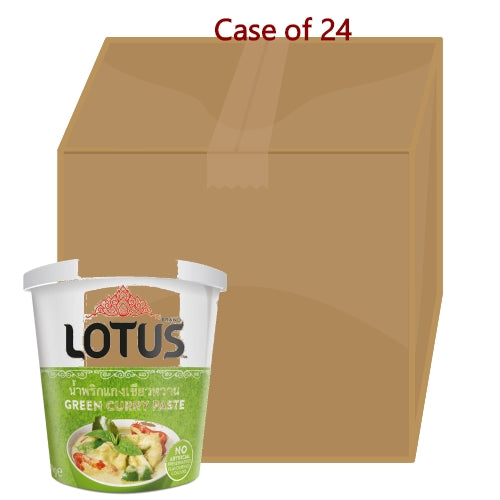 Load image into Gallery viewer, Lotus Green Curry Paste-泰式青咖喱醬-400g-CUR241-24
