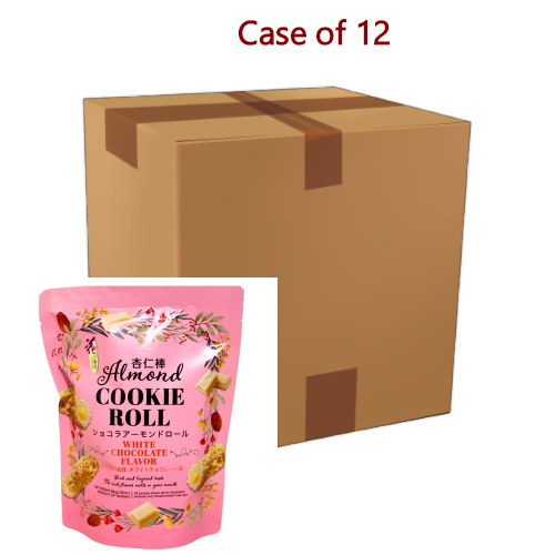 Load image into Gallery viewer, Love &amp; Love Almond Cookie Roll with White Chocolate-花之戀語杏仁棒 - 白巧克力-80g-SNACLL202-12
