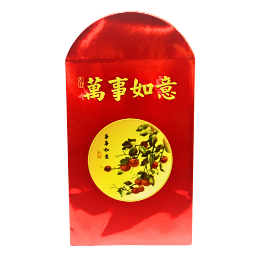Lucky Envelopes B-4 (12*8cm)-紅包B-4-10pcs-GCARD202C