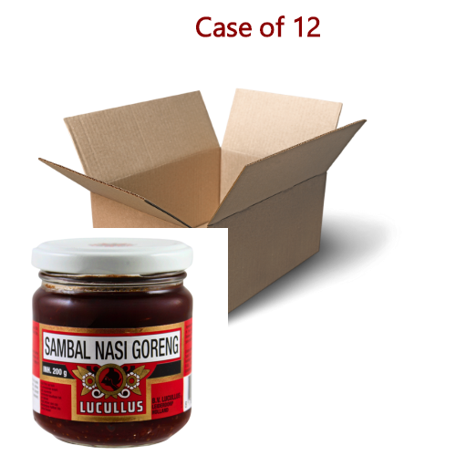 将图像加载到图库查看器中， Lucullus Sambal Nasi Goreng-印尼炒飯叁巴辣椒醬-200g-CHILU104-12
