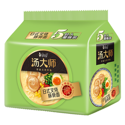 MK Master Soup Noodle - Japanese Roast Pork-康師傅湯大師 - 日式叉燒豚骨麵-5_110g-INMK151