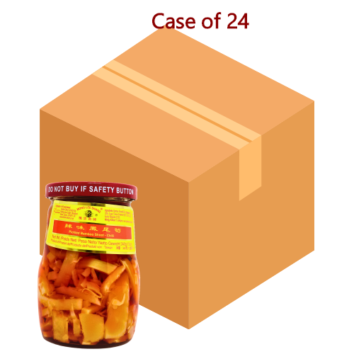 将图像加载到图库查看器中， MLS Pickled Bamboo Shoot Chilli-萬里香辣味鳳尾筍-340g-PRE460-24
