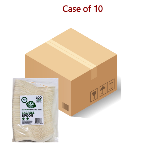 MP Chinese Soup Spoon (Bagasse)-天然甘蔗渣中式湯匙-100pcs-KITCUT213-10