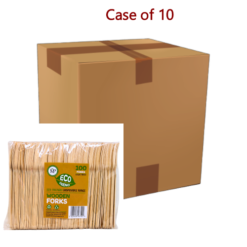 Load image into Gallery viewer, MP Wooden Forks 16cm-木叉-100pcs-KITCUT207-10
