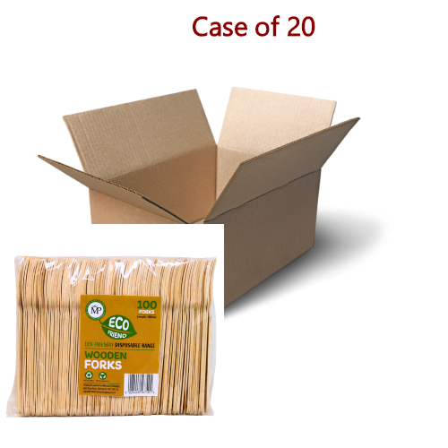 Load image into Gallery viewer, MP Wooden Forks 16cm-木叉-100pcs-KITCUT207-20
