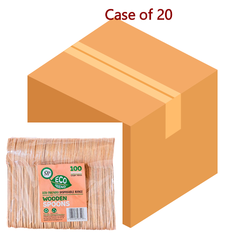 Load image into Gallery viewer, MP Wooden Spoons 16cm-木匙更-100pcs-KITCUT208-20
