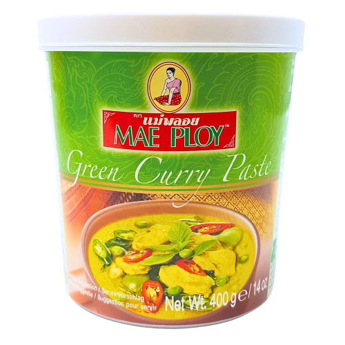 Load image into Gallery viewer, Mae Ploy Green Curry Paste-泰青咖喱醬-400g-CUR205
