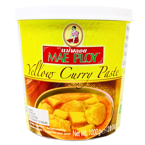 ギャラリービューアに画像を読み込む、Mae Ploy Yellow Curry Paste-泰黃咖喱醬-1kg-CUR203
