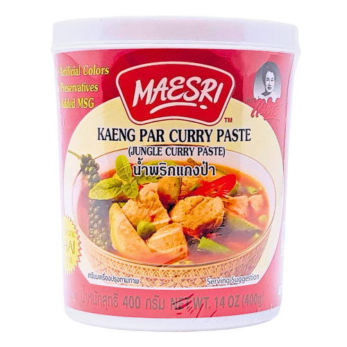 Maesri Kaeng Par Curry Paste (Jungle Curry)-泰國康霸咖哩-400g-CUR225