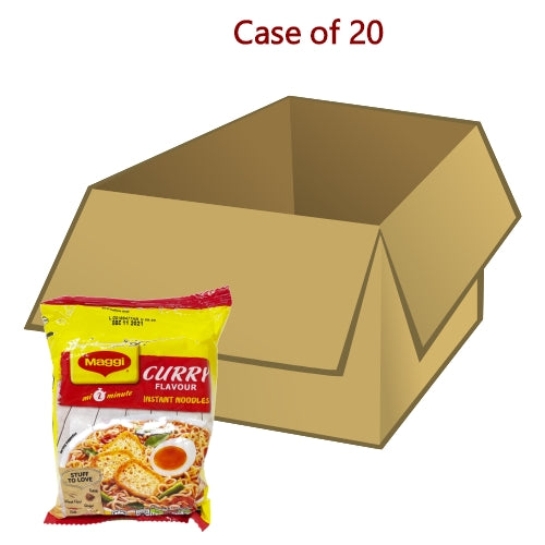 Maggi Noodles - Curry Flavour-美極咖哩味快熟面-79g-INMA101C-20
