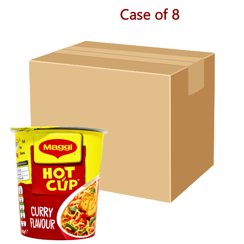 將圖片載入到圖庫檢視器中， Maggi Noodles Hot Cup - Curry Flavour-美極咖哩味快熟杯面-59_2g-INMA201-8
