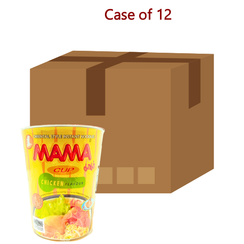 Mama Cup Noodle - Chicken-媽媽即食杯麵 -雞肉味-70g-INMM407-12