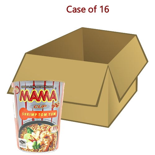 Mama Cup Noodle - Shrimp Tom Yum-媽媽即食杯麵 - 酸辣湯味-70g-INMM405-16