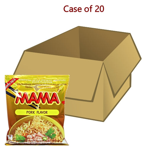 Mama Jumbo Noodle - Pork 90g-媽媽豬肉味湯麵-90g-INMM155-20