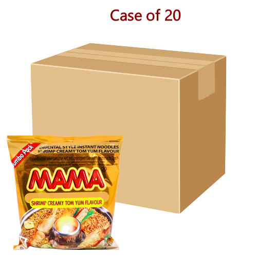 Mama Jumbo Noodle - Shrimp Creamy Tom Yum 90g-媽媽酸辣味濃湯麵-90g-INMM154-20