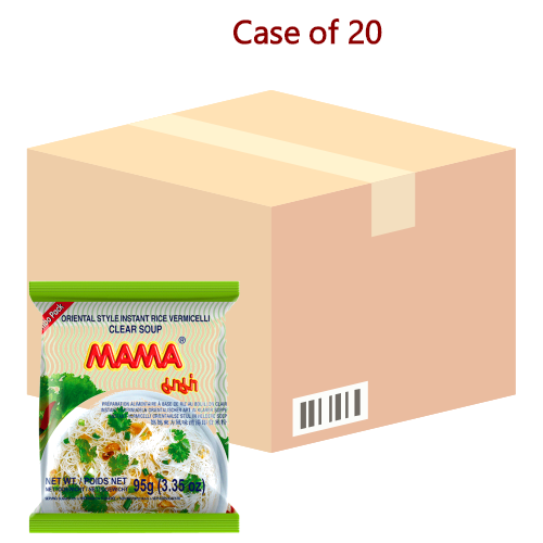 Mama Jumbo Rice Vermicelli - Clear Soup 95g-媽媽清湯米粉-95g-INMM254-20