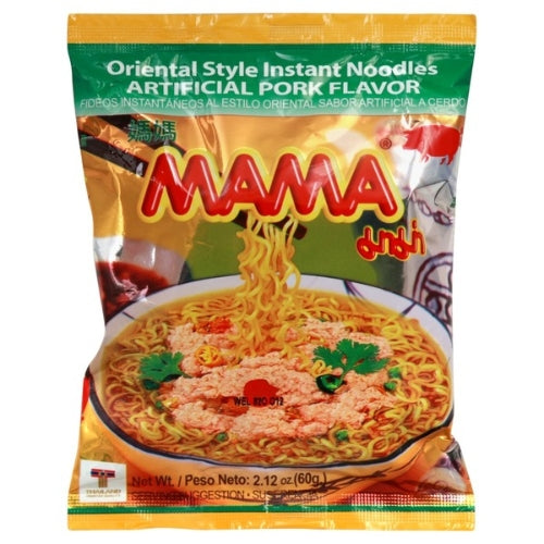 Mama Noodle - Pork-媽媽豬肉味湯麵-60g-INMM102