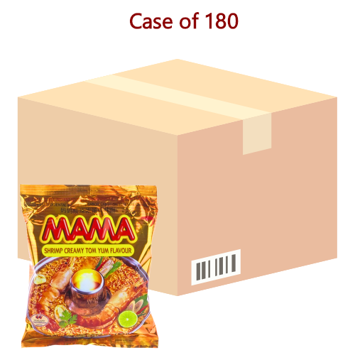 将图像加载到图库查看器中， Mama Noodle - Shrimp Creamy Tom Yum-媽媽酸辣味濃湯麵-55g-INMM103-180
