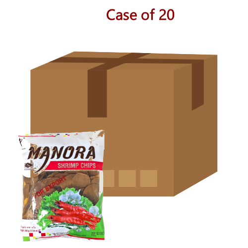 Manora Thai Prawn Crackers-泰國馬努拉蝦片-500g-PRA401-20