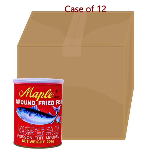 Maple Ground Fried Fish-蜂燕牌魚鬆-200g-FISH210-12