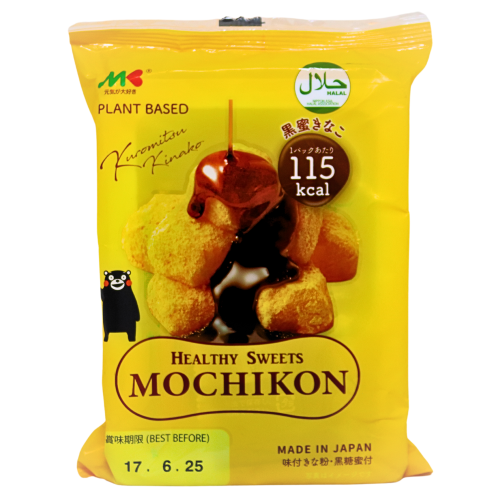 *Marukin Mochikon Mochi with Brown Sugar Syrup 118g*-*日本丸金黑糖麻糬蕨餅*-118g-SNACMMO101