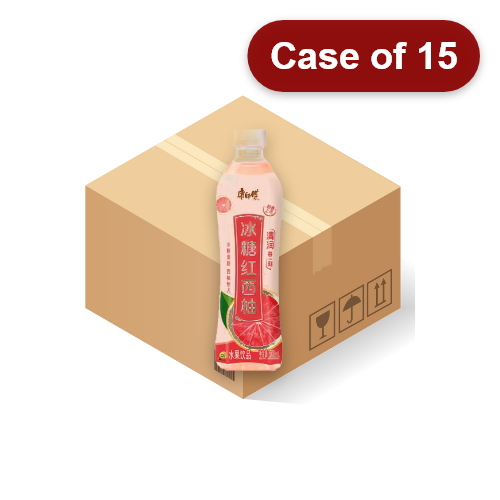 Load image into Gallery viewer, Master Kang Grapefruit Drink-康師傅冰糖紅西柚-500ml-DRIMK129-15
