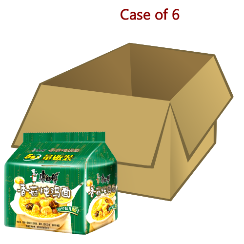 将图像加载到图库查看器中， Master Kang Noodle - Chicken &amp; Mushroom-康師傅香菇炖雞面-5_100g-INMK105-6
