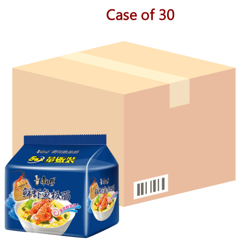 Master Kang Noodle - Seafood-康師傅鮮蝦魚板面-5_98g-INMK104-30