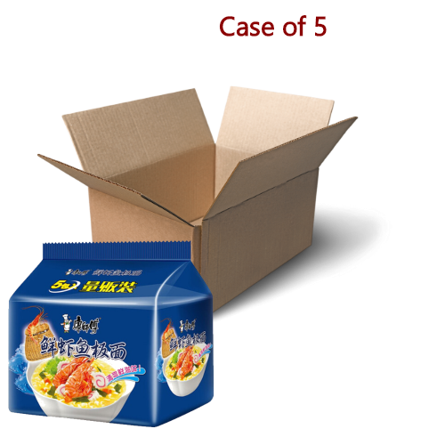 Load image into Gallery viewer, Master Kang Noodle - Seafood-康師傅鮮蝦魚板面-5_98g-INMK104-5
