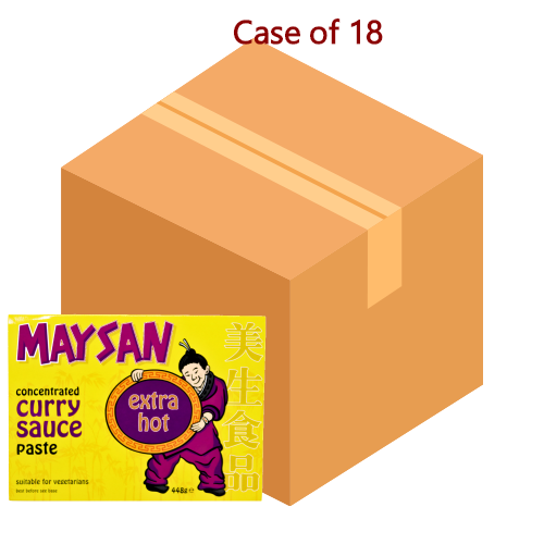 Maysan Concentrated Curry Sauce - Extra Hot-美生辣味咖哩種-448g-CUR325-18